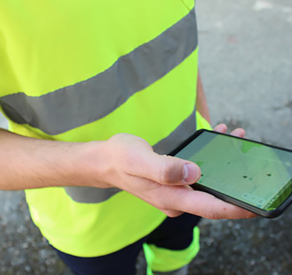 Tolapp sovellus käytössä